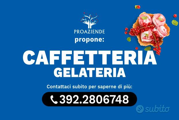 Caffetteria gelateria tavola fredda Rif. RE084