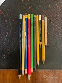 Set 10 matite varie marche hb e 2b