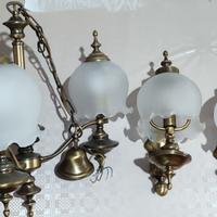 lampadario e applique coordinati