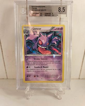 Gengar BGS 8.5 Generazioni 35/83 ® Rara Holo Foil 