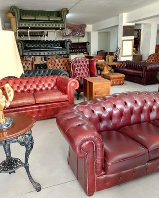 Chesterfield chester vintage inglese originale 
