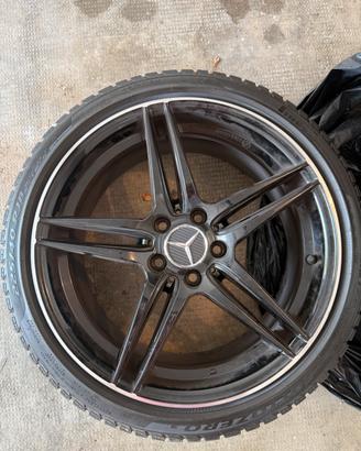 Cerchi Mercedes classe A da 18 con gomme invernali