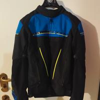 Giacca moto in tessuto