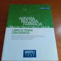 Libro di studio di Agraria, Biologia e Farmacia