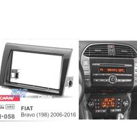 CORNICE NERA RADIO 2-DIN PER FIAT BRAVO