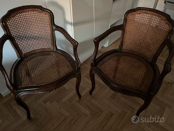 Poltrone paglia di vienna