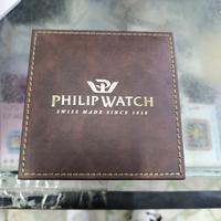scatola Philip Watch per orologi in pelle completa