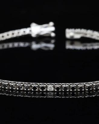 TENNIS BRACCIALE DD GIOIELLI IN ORO 18KT BRILLANTI