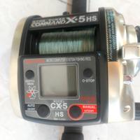 mulinello elettrico miya cx5 canna shimano beast 