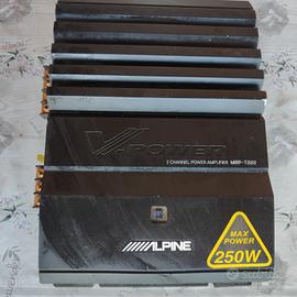 amplificatore auto alpine