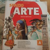 Libro di testo Spazio Arte terza media