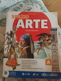 Libro di testo Spazio Arte terza media