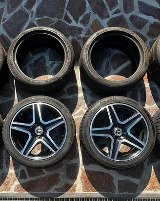 Set cerchi Mercedes AMG R19 con pneumatici
