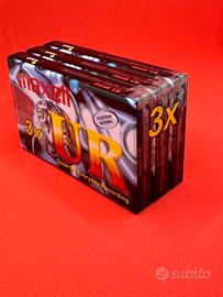 3 Cassette audio vergini confezionate