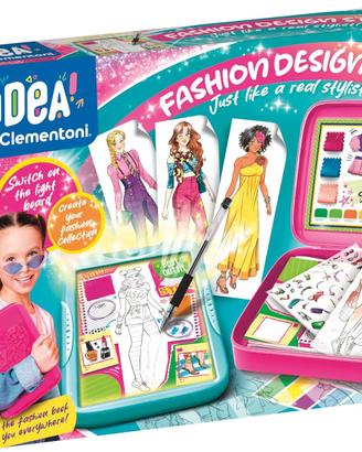 Clementoni- Fashion Designer-Gioco Disegno