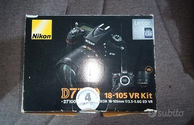 Nikon D 7100+ 17/70+accessori 
