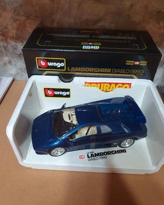 Lamborghini Diablo Bburago scala 1/18