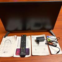 Smart tv Telesystem 22” full HD, modello LX FHD sl