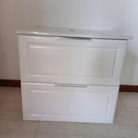Mobiletto bagno con lavandino