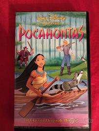 videocassetta VHS originale Disney "Pocahontas"