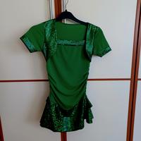 Vestito bambina esibizioni danza o ritmica 6-8anni