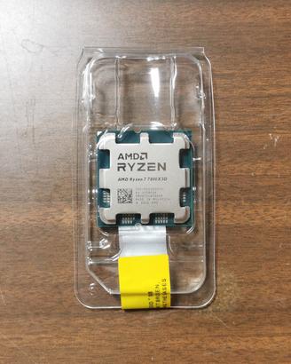 Processore AMD Ryzen 7 7800X3D - Nuovo sigillato
