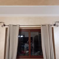asta tenda in ferro battuto 