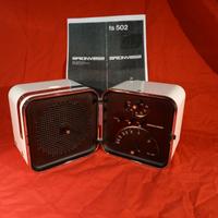 Radio cubo BRIONVEGA TS 502 +Alimentatore +manuale