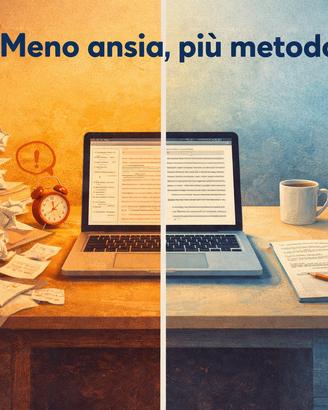 Supporto tesi di laurea | Metodo e revisione