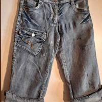 Pinocchietti Y2k del 2005 jeans denim