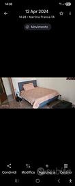 Letto completo di rete e materasso nuovo + armadio