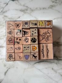 Timbri per bambini in legno