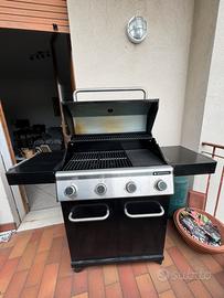 Barbecue a gas Naterial 4 fuochi