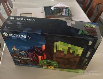 Console Microsoft Xbox One S 1Tb Minecraft edition