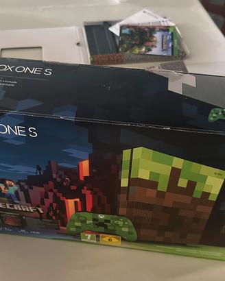 Console Microsoft Xbox One S 1Tb Minecraft edition