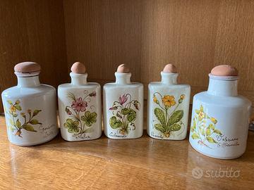 Vasetti erbe officinali