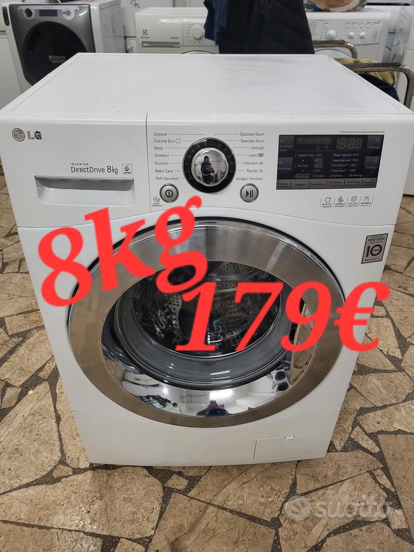 Lavatrice Carica Frontale 9 Kg Bianca - 1200 Giri, Classe D, 16 Programmi, NFC - Foto 8