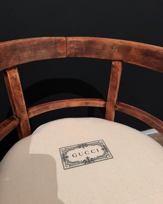 Sedia Gucci - completamente ristrutturata-a mano