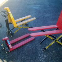 Transpallet  e tranpallets telescopico