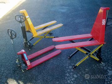 Transpallet  e tranpallets telescopico