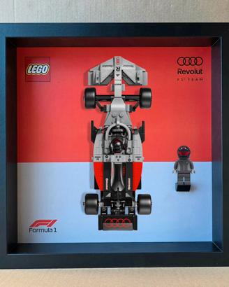 Cornice Display Case Cadre per LEGO Audi F1 77259