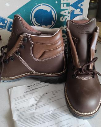 Scarpe antinfortunistiche cuoio uomo tg. 42