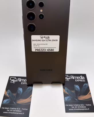 Samsung s24 Ultra 256GB usato garanzia 