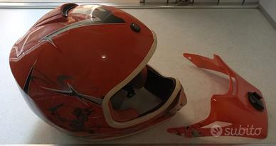 Casco moto stile Moto cross con visiera