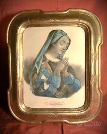 SANTA FRANCESCA IN PREGHIERA 1800 – sec. XIX