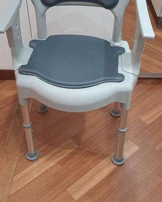 Sedia wc e doccia per anziani