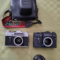 zenit E+ ET + helios 44M-6+ custodia zenit 