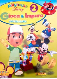 Album figurine playhouse disney gioca e impara