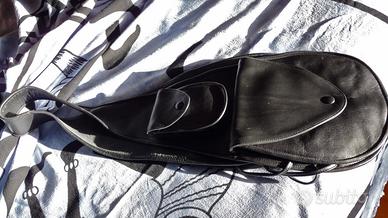 Doppia borsa spalla nera Firenze