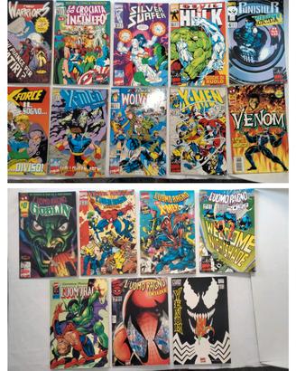 Lotto 17 fumetti Marvel anni 90